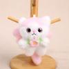 Kitten Pendant Plush Cat Keychain Soft Plush Plush Animal Keyring  Backpack Accessories