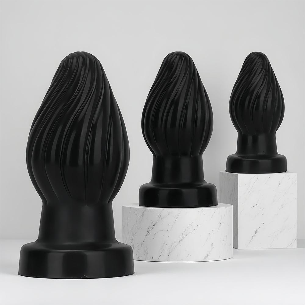 Large Silicone Anal Plug Dilator Stretching Sex Toy for Couples Adults 18+ Fisting Big Dick Dildo