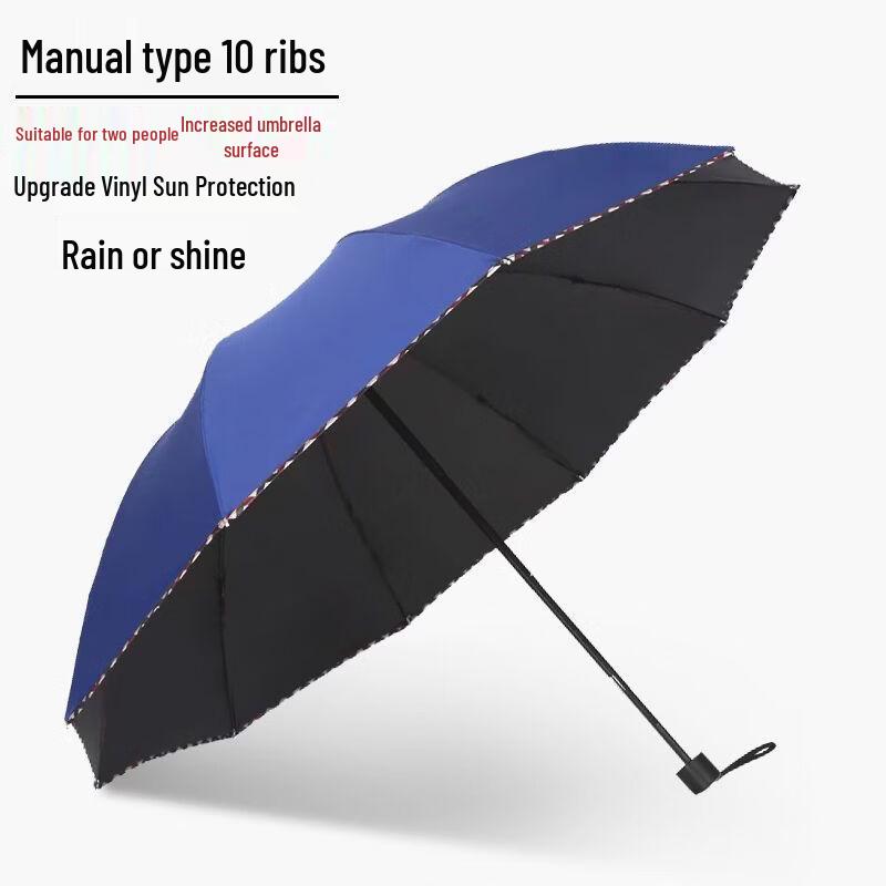 Hanyou Oversized 10-Rib Folding Umbrella
