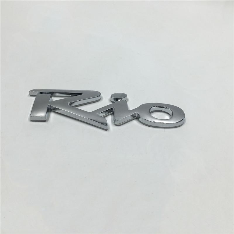 

Наклейка с эмблемой автомобиля RIO для K1ia Rio