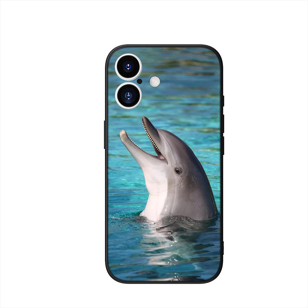 

Black Shark Dolphin Animal Phone Case for Motorola Moto G04 G13 G14 g45 G22 G23 G32 G34 G35 G64 G82 G84 G53 G60 G72 E14 E15 E13 Motorola Moto G35