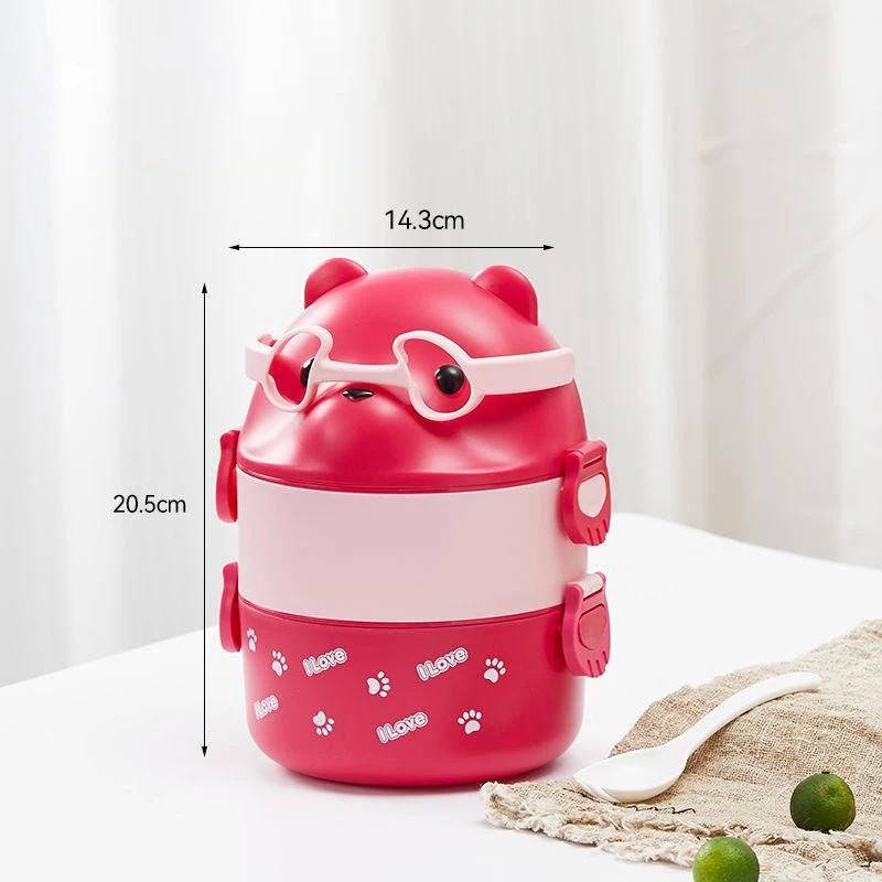 Stainless Steel Vaccum Cup Soup Lunch Box Storage Warmer With Spoon Food Thermal Jar Insulated Soup Thermos Containers Cooler