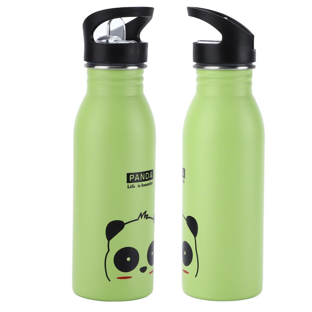 Sport-Wasserflasche aus Edelstahl 500 ml Niedliche vakuumisolierte Wasserflasche mit Saugmund für