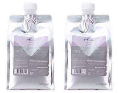 [Set of 2] Lebel ProEdit Care Works Bounce Fit Shampoo, 1000ml Refill