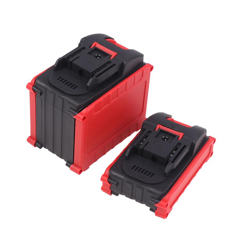 21700 Li-Akkufach mit Leiterplatte für DIY-Gehäusebox mit BMS-PCB-Platine Ladeschutz kann 5/20 Akkus einbauen