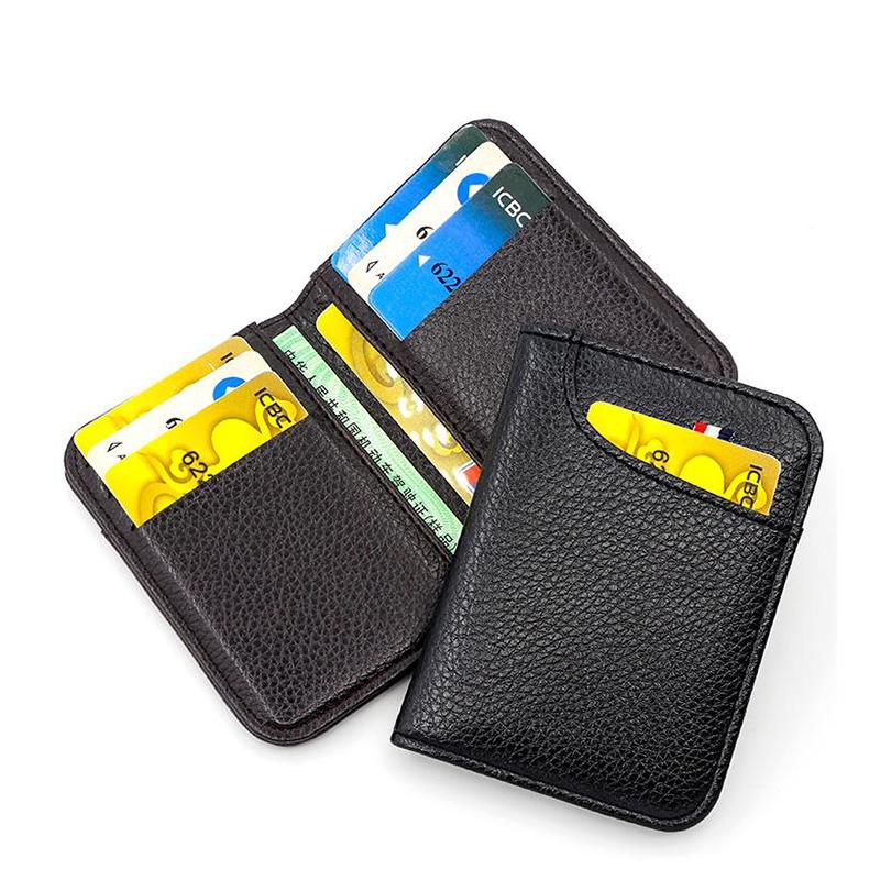 1Pc Luxury Card Bag Multi Functional Thin Multi Slot Mini Pocket Coin Wallet