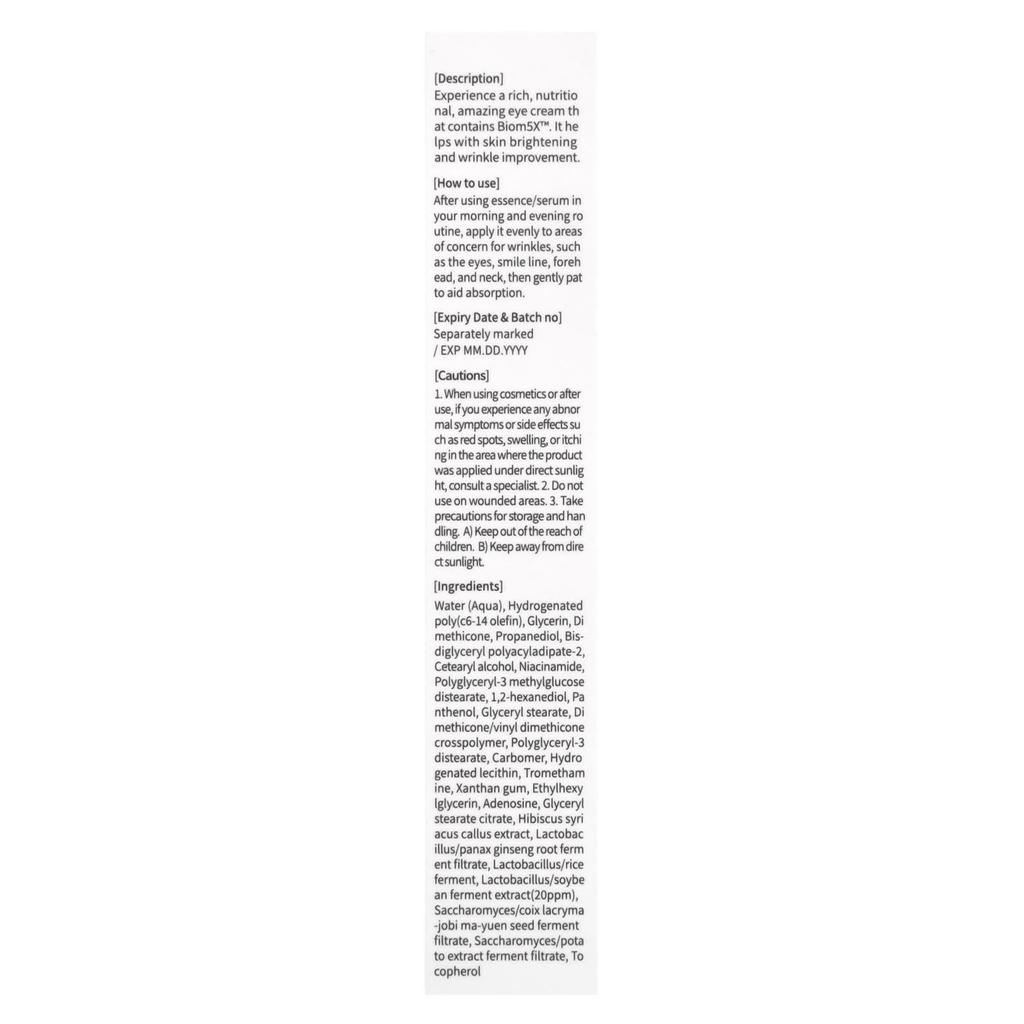 mixsoon Soja-Augencreme, 0,67 fl oz (20 ml)