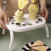 Foldable Pastry Bag Stand Cake Decorating Tools Icing Piping Bag Holder Fondant Cream Bag Storage Rack Kitchen Accessories