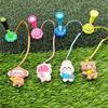 Golf Tee Hanger Plastic Anti Lost Golf Tee Ring with Strap Cartoon Animal Golf Tee Holder Tee Loss Prevention Golf Accessories for Men Women