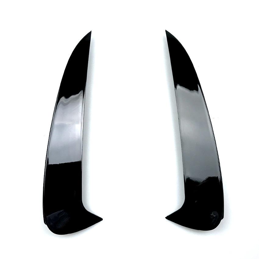 

For Mercedes Benz E Class E Coupe C238 2016- Car Accessories Exterior Body Rear Bumper Fender Air Outlet Cover Trim Sticker Glossy Black