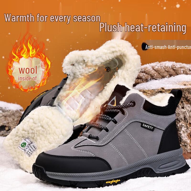 Wolf Explorer Men s Winter High-Top Safety Work Boots
