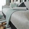 Cool Sofa Cushion  New Summer High-End Sofa Mat Cushion Summer Straight Row One-Piece Sofa Cover