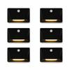 Rechargeable Motion Sensor Night Light with Linked Multi-Light Activation, 3000K Warm Light, Magnetic Mount for Hallway and Stairs