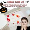 40*70cm Farbwechselnde Badezimmer-Fußmatten Halloween Blutige Badematte Streich Horror Teppich Teppiche Party Dekoration Praktische Witze
