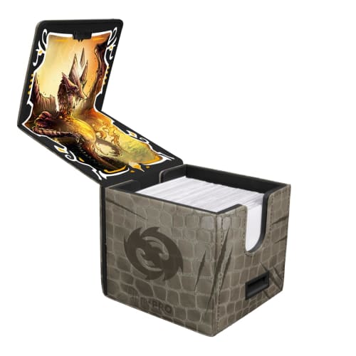 Ultra Pro - Tarkir Dragonstorm Betor, Kin To All Premium Alcove Edge Deck Box for Magic: The Gathering | Premium Deck Box with Dragon Scale Design and