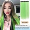 synthetic 20 inch coloured straight hair extensions wig chemical fibre card hair women wigs holiday party Halloween Christmas