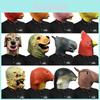 Animal Series Latex Animal Mask For Cosplay And Halloween Party Fun