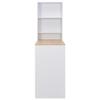 Bar Table with Cabinet - VIDAXL - White - Contemporary - Design - Kitchen