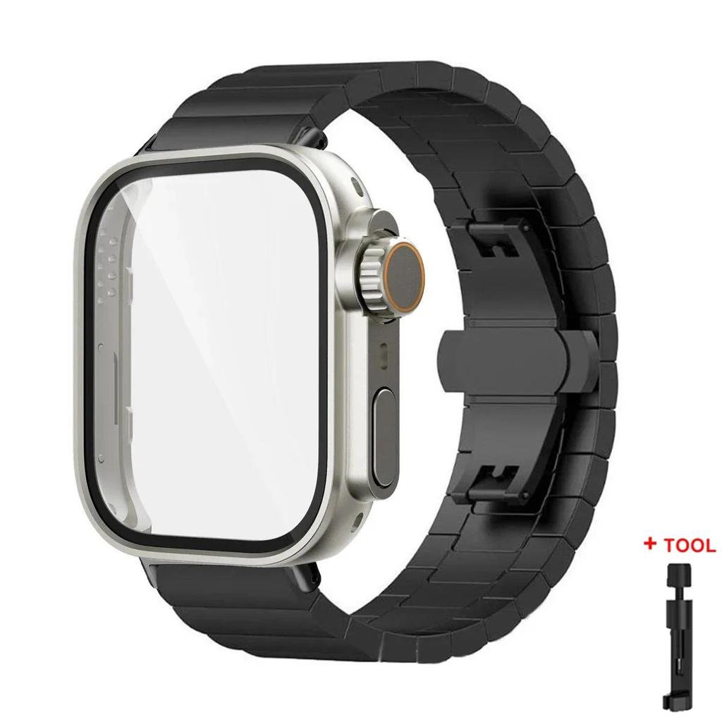 Case+Stainless Steel Band For Huawei Watch Fit4/Fit 4Pro Protective To Ultra Case Metal Strap For Huawei Watch Fit 3 only case