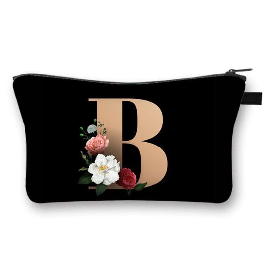 Storage Clutch Stylish Zipper Closure Makeup Tool Storage Toiletry Bag Women Makeup Bag