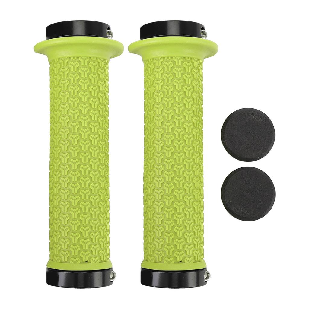 1 Pair Mountain Cycle Handlebar Grips Silicone Handlebar Grips for Scooter Folding Cycle Soft Anti Slip Comfortable