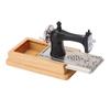 Dollhouse Miniature Sewing Machine Vintage Style Lifelike 1/12 Dollhouse Sewing Machine Model for