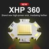 Leistungsstarke XHP360 LED-Stirnlampe, superhell, 200000 lm, Scheinwerfer, verstellbare Lampe, Warnleuchten, wiederaufladbare Laterne