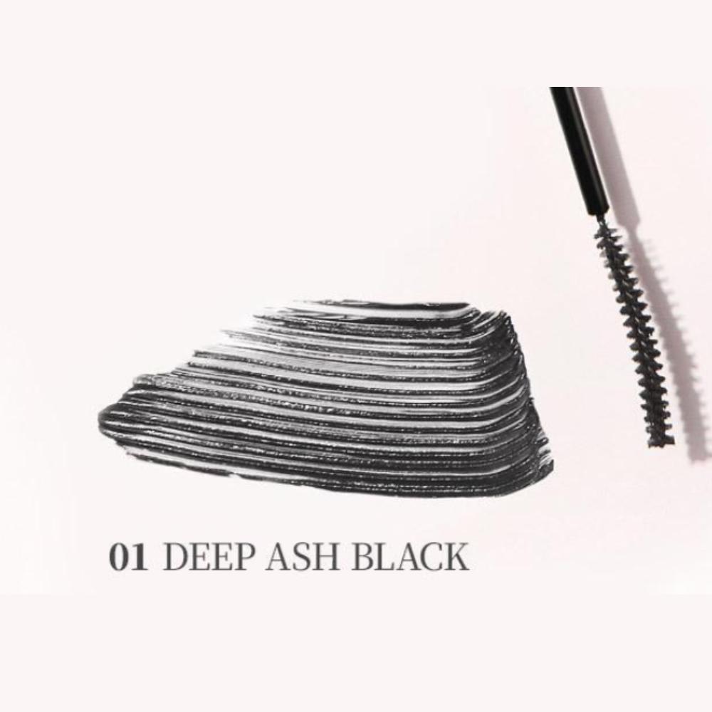 So Natural Super Fixx Slim Mascara 15g – Korean Waterproof, Lengthening & Smudge-Proof Mascara with Ultra-Slim Brush & Biotin