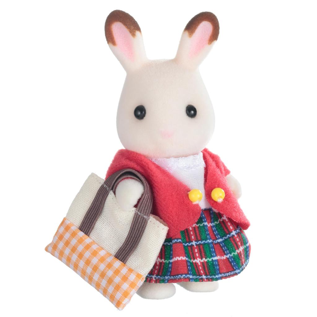 Sylvanian Families ST Mark Certified Toy Dollhouse for Ages 3 and Sylvanian Epoch Dress-Up [Girl's Uniform] D-20 Up, Families,