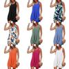 Polyester Splicing Aline Minikleid mit verdrehtem Knoten für den Sommer-Strandurlaub