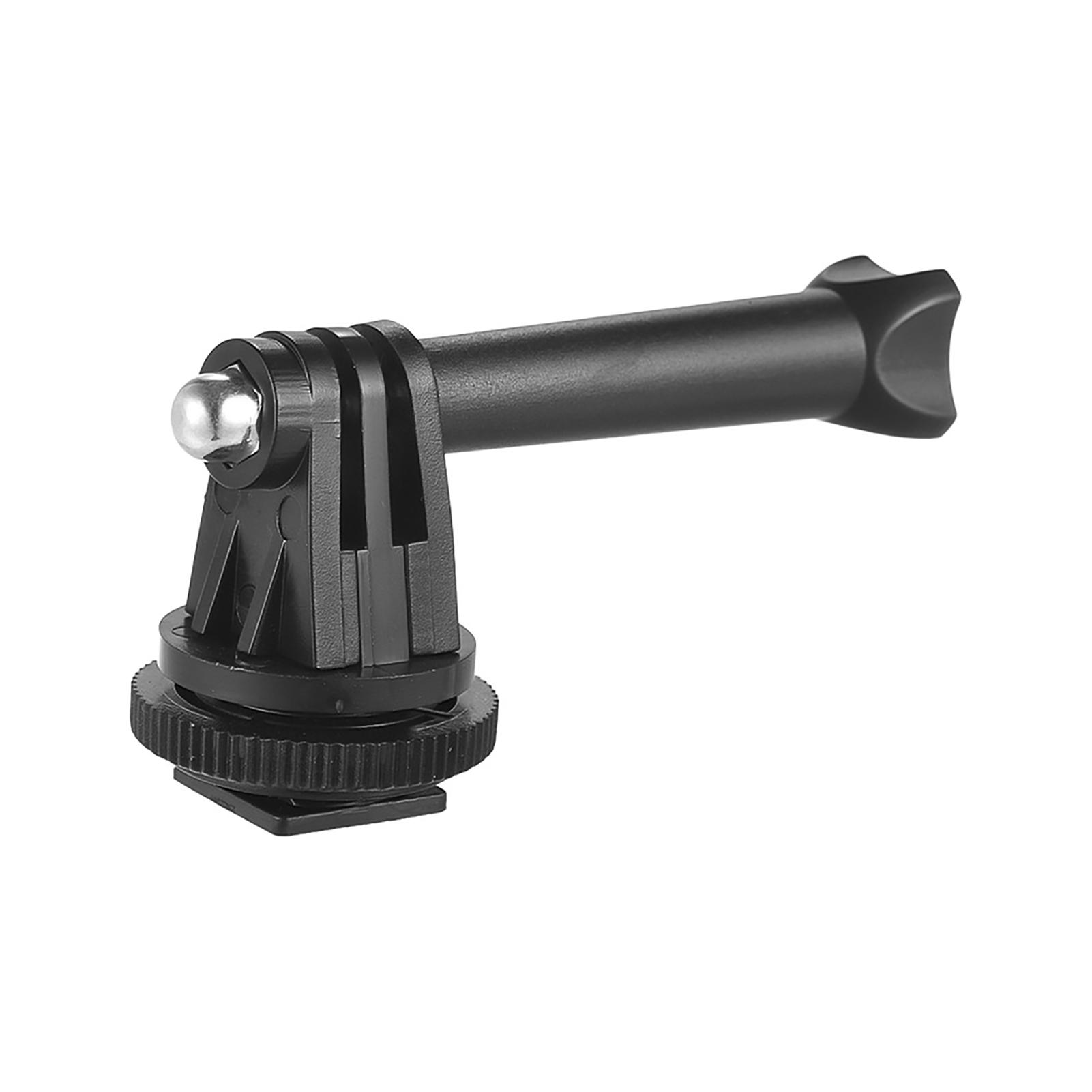 

Tripod Screw to Action Camera Flash Hot Shoe Mount Adapter for GoPro Session, Hero 6 5 4 3+ 3 Action Cameras for Camera чёрный