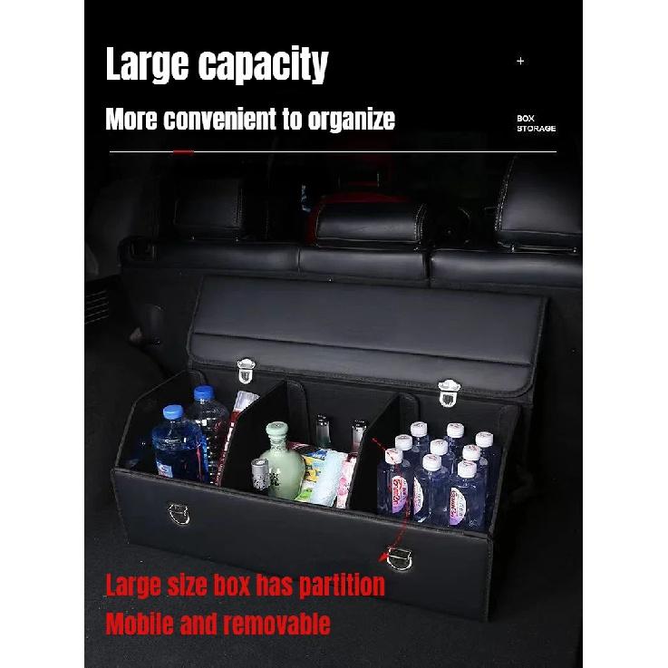 ATsafepro 65L Organizer for Trunk Box Storage and Cleaning Car Accessories Interior Vehicle Supplies Accessories for the Car