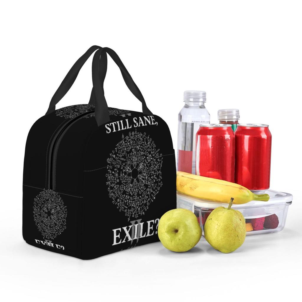 Path Of Exile 2 Still Sane Exile Insulated Lunch Bag for Women Office Cooler Thermal Food Box Tote Lunch Boxes Container