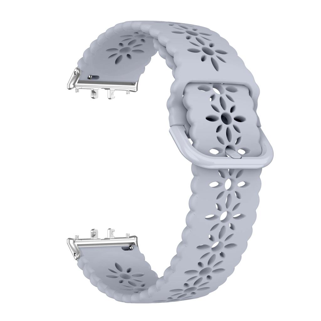Romantic strap for Samsung Galaxy Fit 3 Smart Watch Wedding Strap Lovely Women Plum Watches Strap for Samsung Galaxy Fit 3