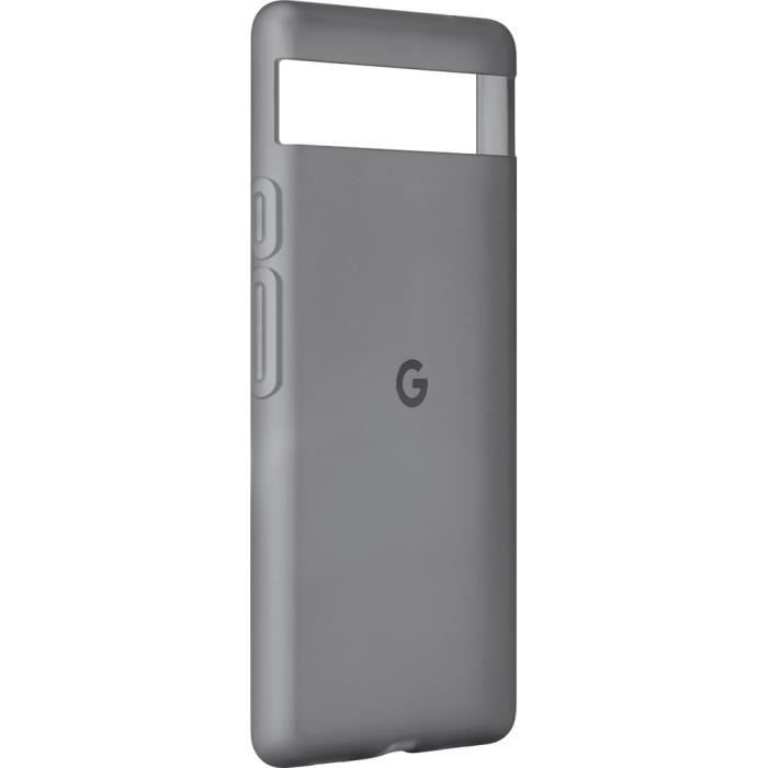 Coque - Google - Pixel 6A - Noir Carbone - Polycarbonate Recyclé - Absorption Des Chocs