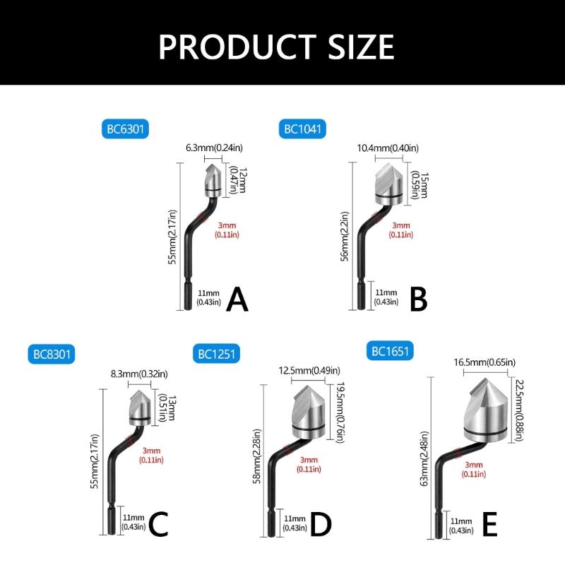 Long Lasting Manual Countersink and Deburring Tool Suitable for Smooth Finishing in Metal Woodwork Fine Machining Tasks