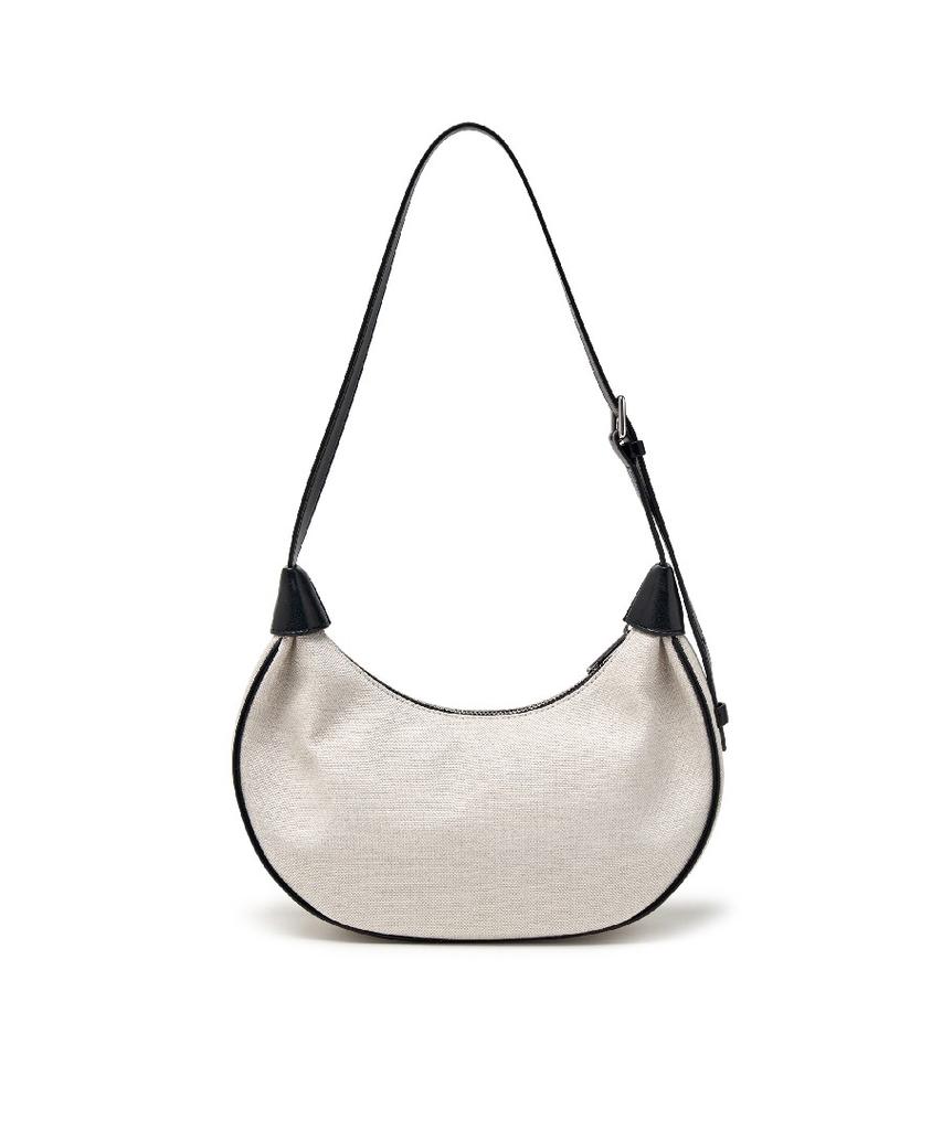 Mlb Basic Canvas Hobo Bag Ny (Ivory)