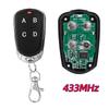 1/5/10st 433MHz Fjärrkontroll Elektrisk Grind Garageportöppnare Fjärrkontroll Duplikatör Fast Rullande Kod Kloningskod Bil