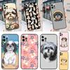 Cartoon Shih Tzu Dog Phone Case For iPhone 14 15 16 Pro Max 11 12 13 Pro X XR XS Max Plus Soft Cover