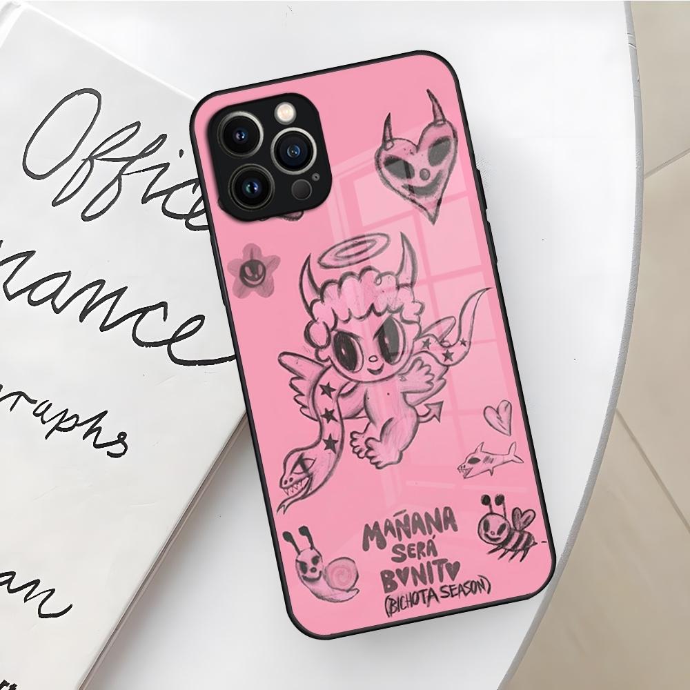 Karol G Manana Sera Bonito Phone Case for Iphone 17 16 Air 15 14 12 11 13 Pro Max Mini X Xr Xs Se Puls glass Cover