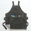Washable Cotton Denim Apron for Catering, Painting, and Hairdressing