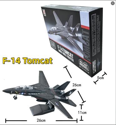 Scale Plane Series F14 Tomcat J-35 Stealth Su35s B2 F22 Multi-Purpose Fighter Aircraft ABS Assembly Model Building Block Gift
