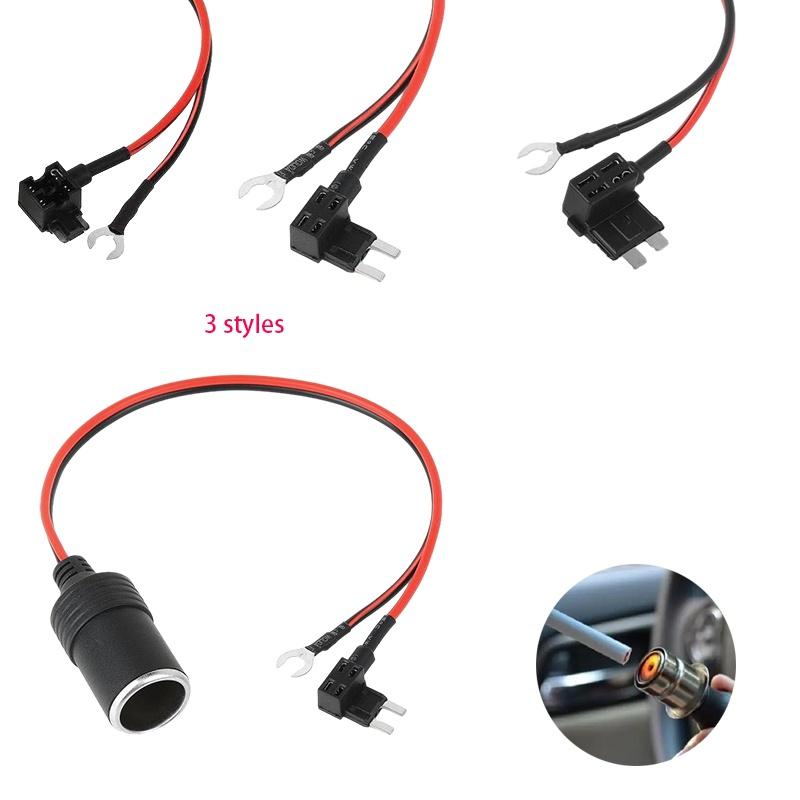 Mini Micro Car Fuse Box With Wire Harness Protector For Car Dash Cameras Low Voltage Compact Size