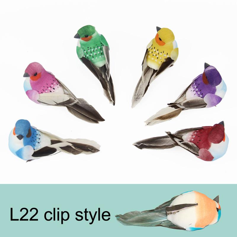 

1 Piece Of Realistic Feathered Bird, Colorful Foam Bird, For Garden And Landscape Decoration, Craftwork. A2