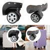 2 Pieces Luggage Wheels Strong Bearing Capacity Wear Resistant Accessories
