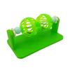 Interactive Rotating Bell Ball Boredom Relief Cage Enrichment Accessory Hamster Toy  Guinea Pig