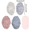 Breathable Baby Bassinet Sheets Removable Fitted Bassinet Sheet Changing Mat Cover for Newborn Infant Crib Cradles