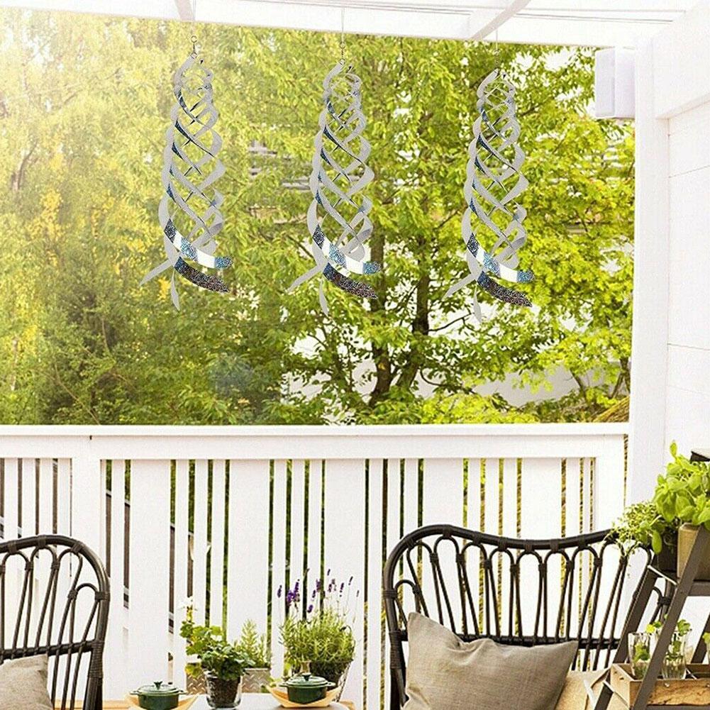 Sparrows Away Spiral Reflectors Scare Bird Tool Bird Deterrent Devices Pigeon Repellent Devices