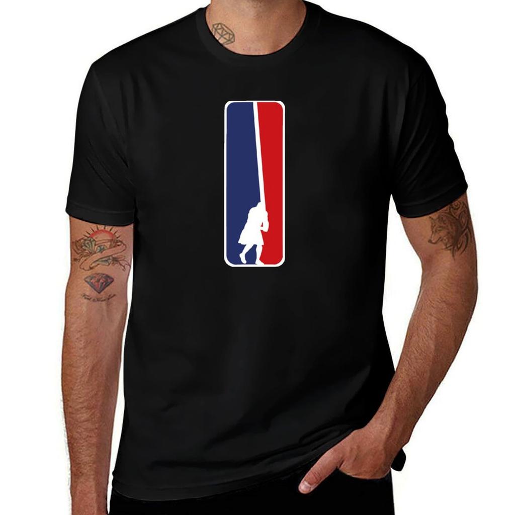 Highland Games Caber Toss Logo Style TShirt Lightweight Hiking TShirt