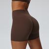 Damen High Waist Po-Hebende Yoga- und Laufshorts - Schnelltrocknend, Hohe Elastizität